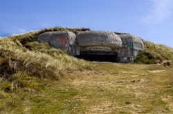 Deutscher WW2 Bunker in Hanstholm