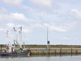Fischerboote am Kai in Havneby