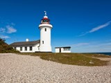 Sletterhage lighthouse, Helgenæs peninsula, Djursland, Denmark