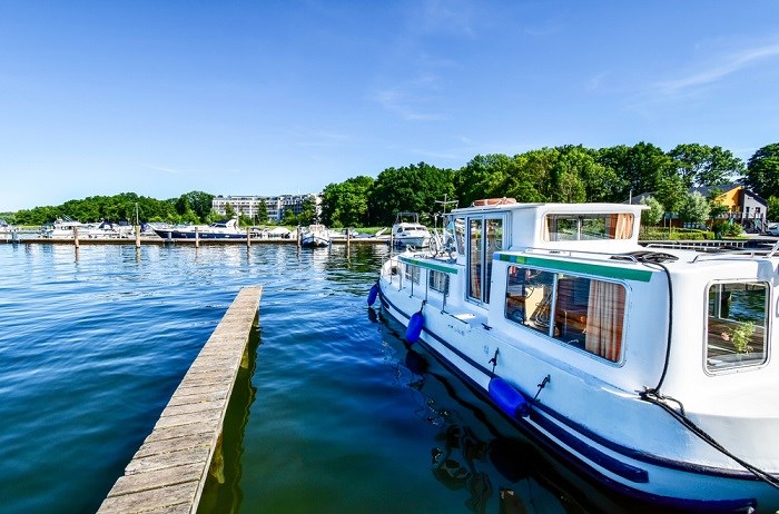 Hausboot in Göhren-Lebbin