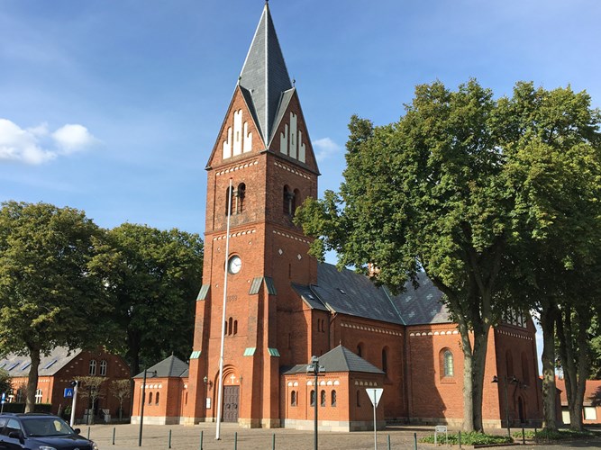 Kirche in Herning, Dänemark