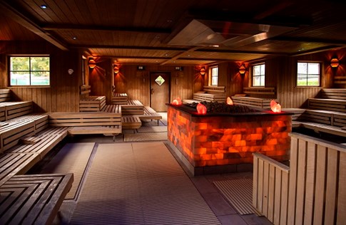 Die Sauna der Kristall Wohlfühltherme Ludwigsfelde