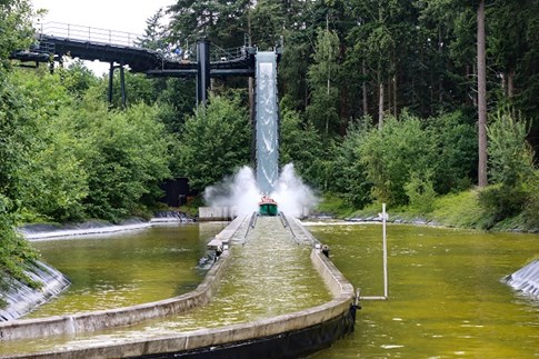 Wasserrutsche im Knuthenborg Safaripark