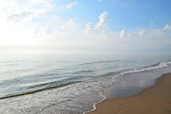 Endlose Weite an der Küste, Insel Römö, Dänemark