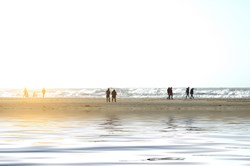 Küste auf der Insel Römö