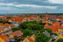 Dänische Stadt in Skagen