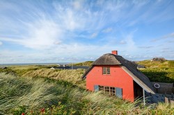Hübsches typisches Ferienhaus in Dänemarks Dünen