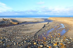 Idyllischer Sandstrand im Nationalpark Thy bei Hanstholm in Jütland