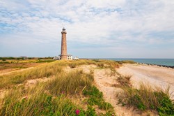 Leuchttum in Skagen, Nordjütland, Dänemark