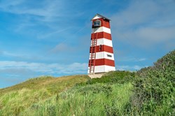 Nørre Vorupør Fyr, Nordsee, Thy, Jütland, Dänemark