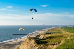 Paragliding in Dänemark