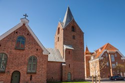 Die wunderschöne Altstadt in Ringköbing