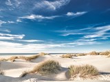 Weißer Sandstrand im Norden von Dänemark