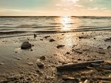 Sonnenuntergang in Blavand – goldenes Licht, sanfte Wellen und pure Nordsee-Romantik
