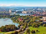 Luftaufahme von Stockholm