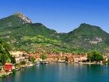 Stadt Riva del Garda am Gardasee