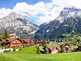 Grindelwald Dorfpanorama