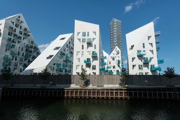 Das Wohngebäude Isbjerget in Aarhus Ø
