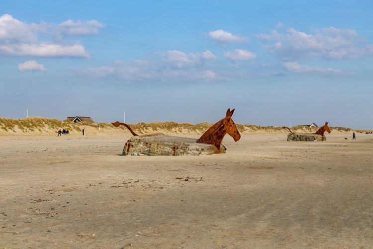 Blavand Strand – beeindruckende Bunkerkunst trifft auf endlose Weite und Nordsee-Idylle