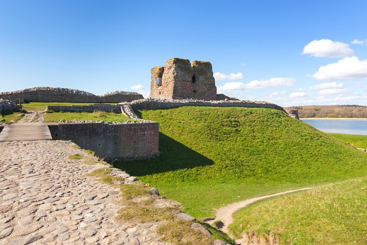 Kalø castle ruins, Djursland, Jutland, Denmark
