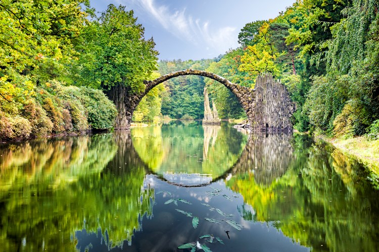 Rakotz-Brücke in Kromlau
