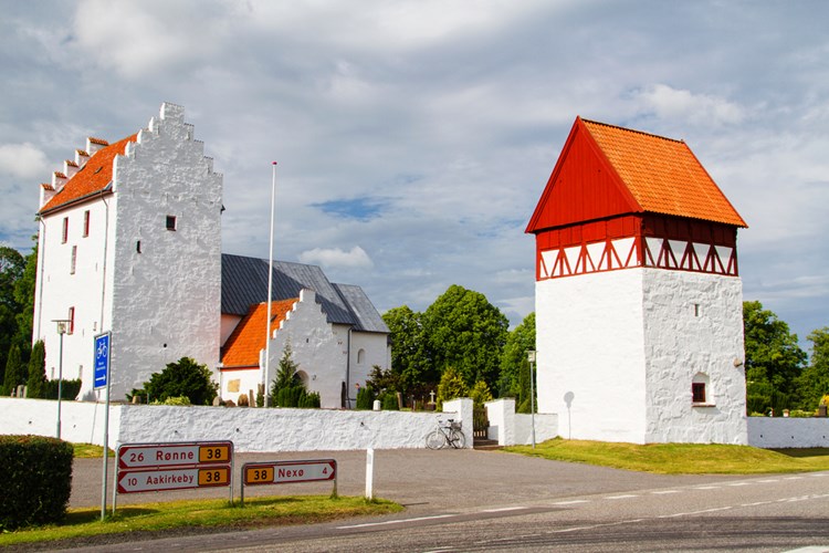 Sankt Bodil Kirsche in Bodilsker auf Bornholm