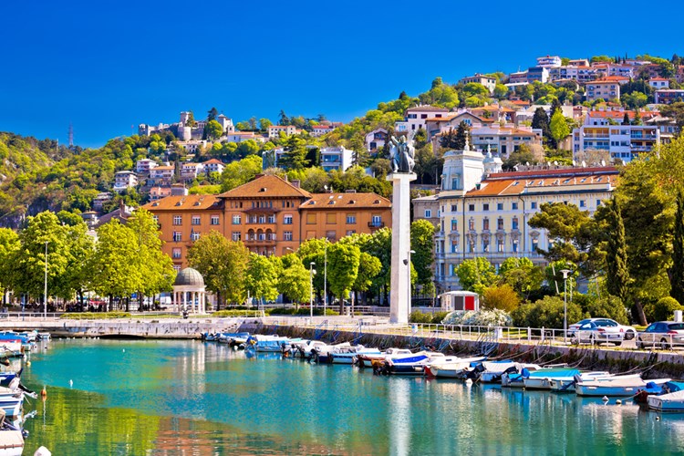 Stadt Rijeka, Kroatien