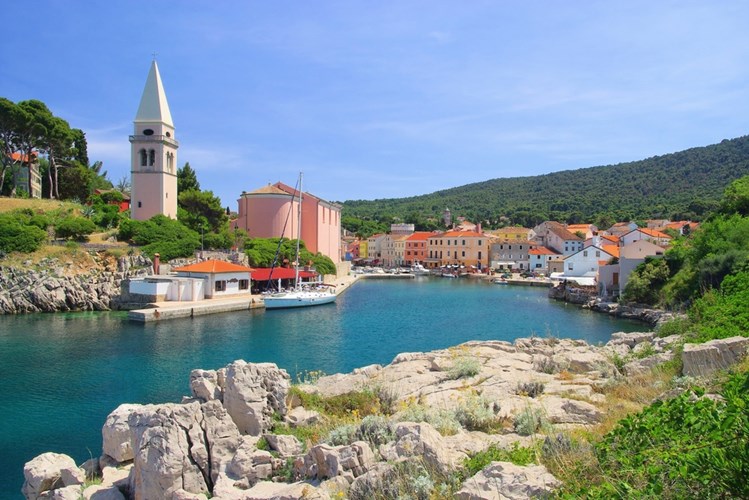 Stadt Veli Losinj, Kroatien