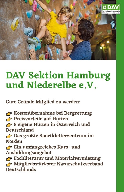 Mitglied werden - Deutschen Alpenverein Sektion Hamburg und Niederelbe e.V.