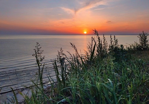Sonnenaufgang an der Ostsse