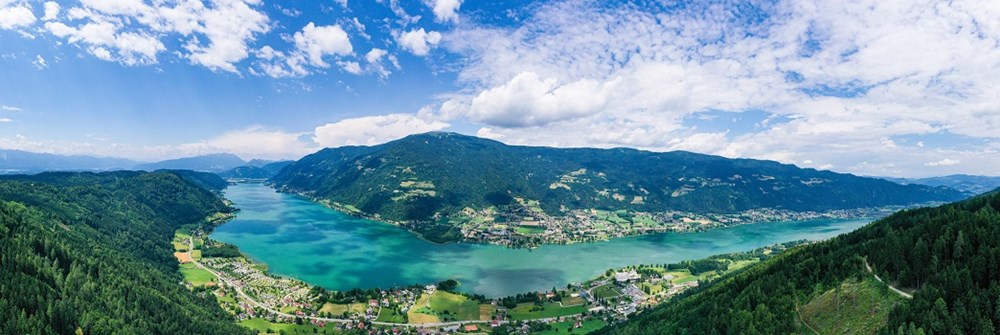Ossiacher See, Kärnten, Österreich