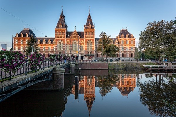 Das Rijksmuseum in Amsterdam