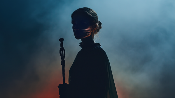 Die Wikinger-Wahrsagerin aus der Ausstellung im Nationalmuseum in Kopenhagen