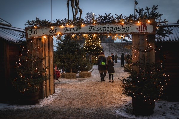 Weihnachten in der historischen Festungsstadt Fredericia