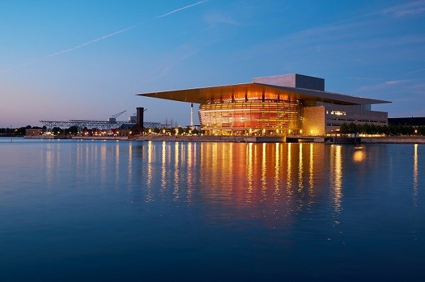 Das Opernhaus in Kopenhagen, Dänemark