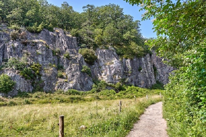 Das Echotal im Wald von Almindingen