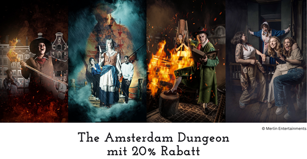 The Amsterdam Dungeon mit 20% Rabatt
