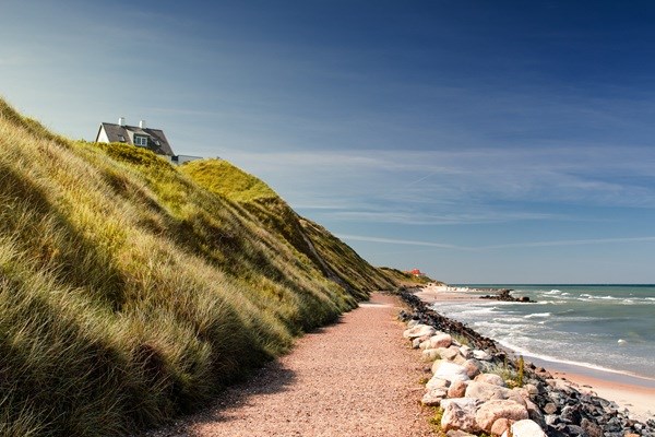 Ferienhaus und Strand in Nordjütland