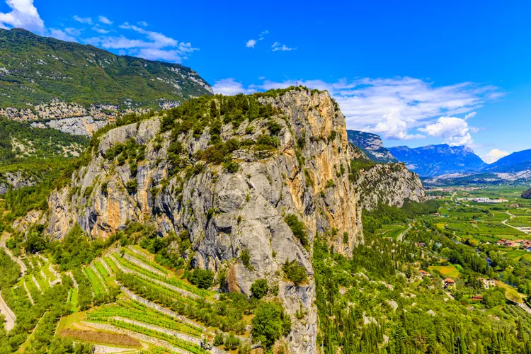 Aussicht auf die Berge in Arco
