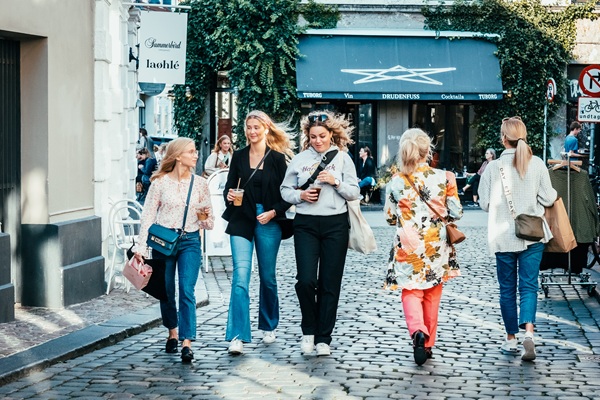 Shopping im Latiner-Viertel in Aarhus