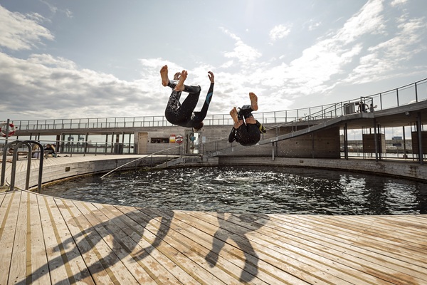 Havnebadet in Aarhus Ø