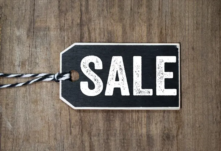 SALE-Schild