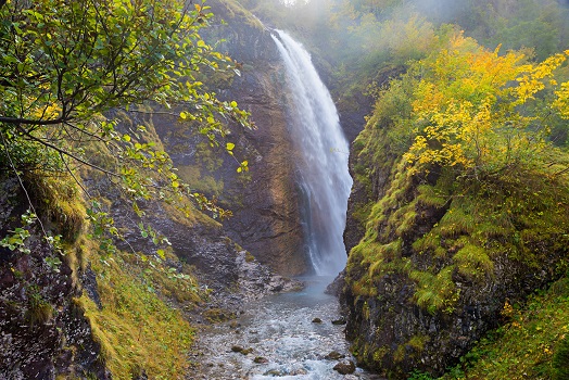 Der Stuibenfall im Oytal, Allgäu