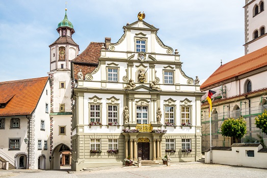 Die Stadt Wangen im Allgäu