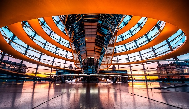 Innere Reichstagskuppel, Berlin