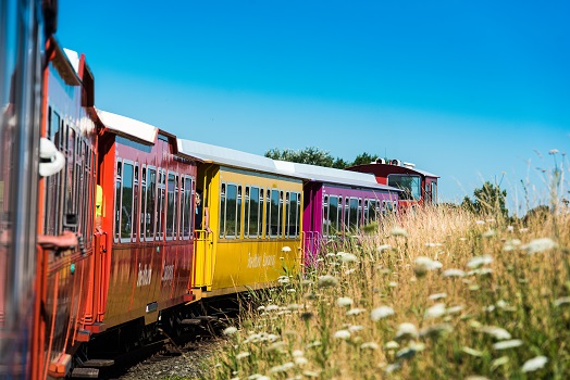 Inselbahn auf Langeoog