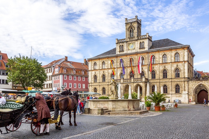 Marktplatz von Weimar