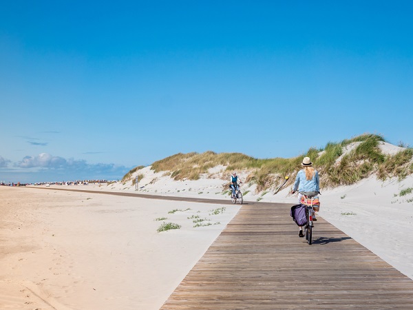 Radfahren an der Nordseeküste