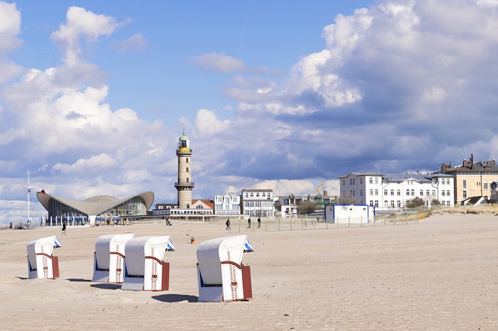 Strand von Warnemünde