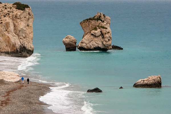 Felsen der Aphrodite in Zypern